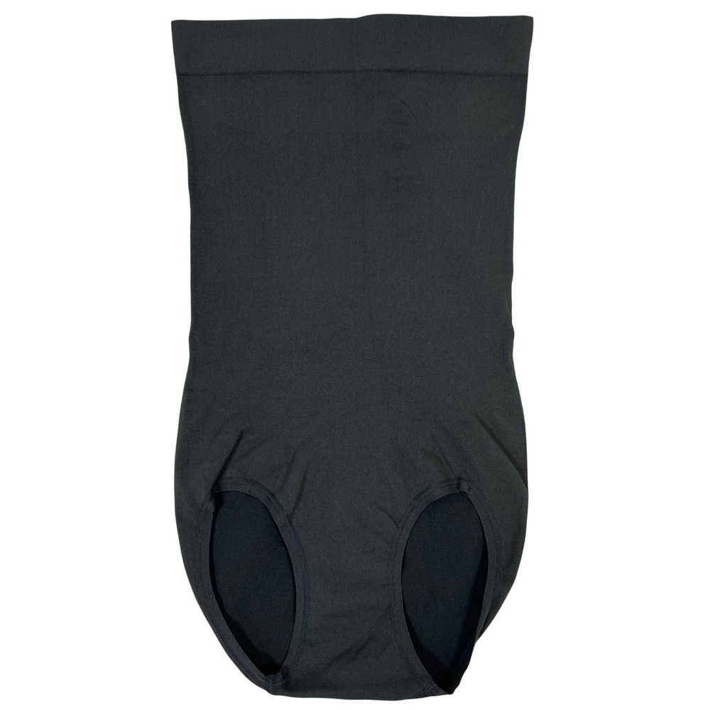 Spanx Shapewear High‎ Waisted Brief Small Black Tummy Control Seamless Slimming